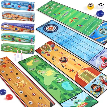 Gioco interattivo con tappetino da bowling e arricciacapelli Divertimento giocattolo genitore-figlio ispirato al calcio Sport Indimenticabile Intrattenimento tranquillamente