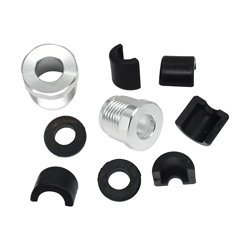 Hose Clamp Kit 2 Set 277001729 277001627 Steering Reverse Aluminum Cable Lock Nut Kit Compatible with Sea Doo Engine ALL 4-Tec Sizes