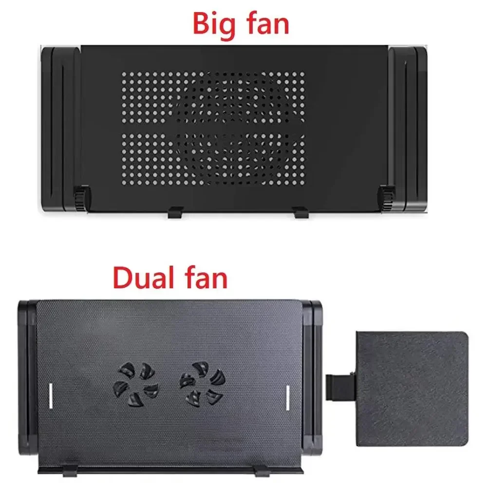 Laptop Stand Aluminum Alloy Laptop Table Folding Notebook Desktop Stand With Cooling Fan Bed Laptop Tray Desk Study Desk Bed Office Bookshelf