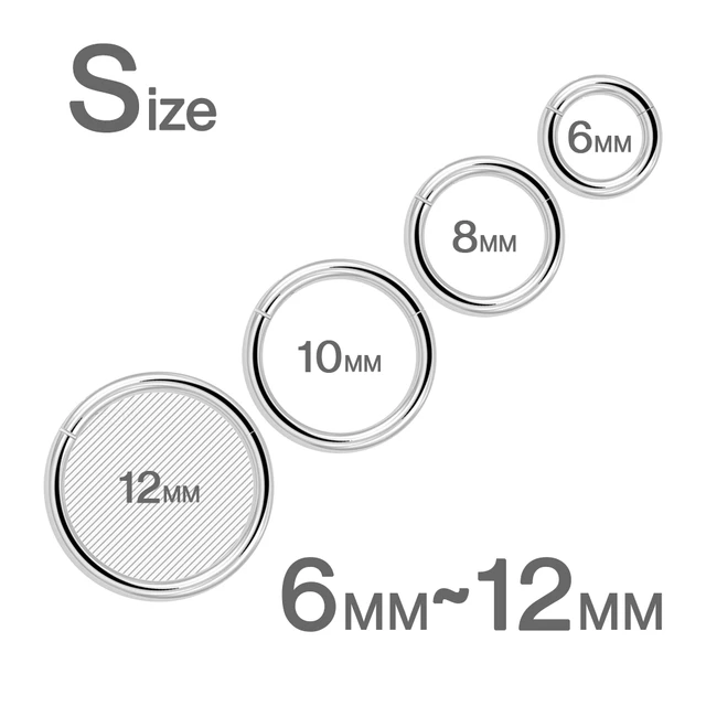 Septum Pincher Sizes