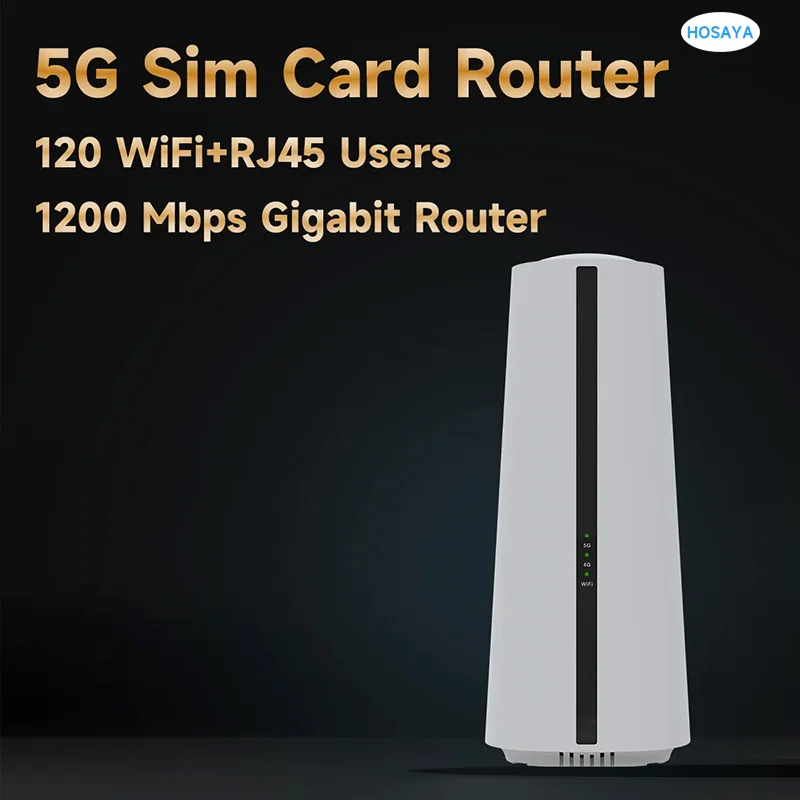 Router 5G 120 Utenti Di Rete Slot Per Scheda Sim Router Wifi Cpe Compatibile Router 4G Modem Wireless Hotspot Wifi