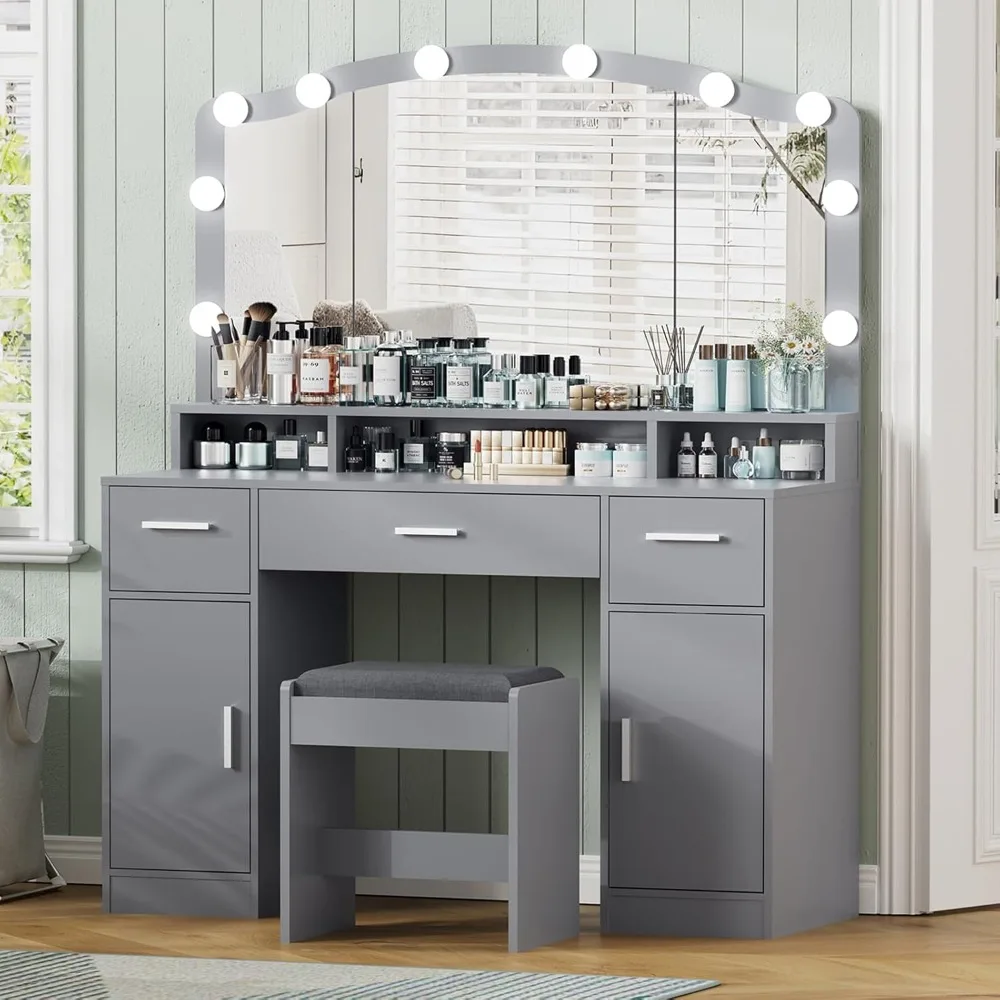 Gray Vanity Dressing Table 1