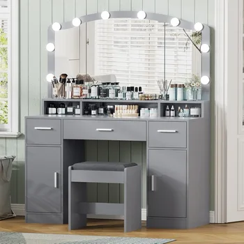 Gray Vanity Dressing Table 1