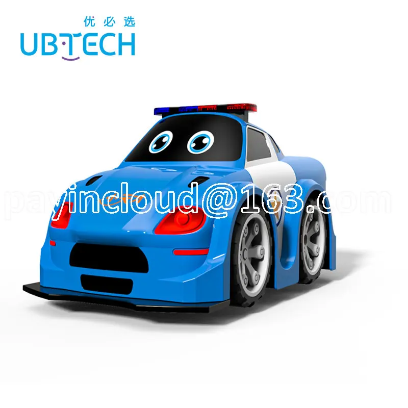 

Police Car Education Programming Robot Multi-Function Puzzle Control Remote off Toy