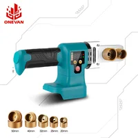 ONEVAN 1400W Pipe Welding Machine Cordless PE/PPR/PB/PPC Pipe 320℃ Heating Hot Melting Home Power Tool For Makita 18v Battery 1