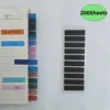 200 Sheets Transparent Sticky Note Self-Adhesive BookMarker Annotation Reading Book Clear Tab Kawaii Cute Stationery 2