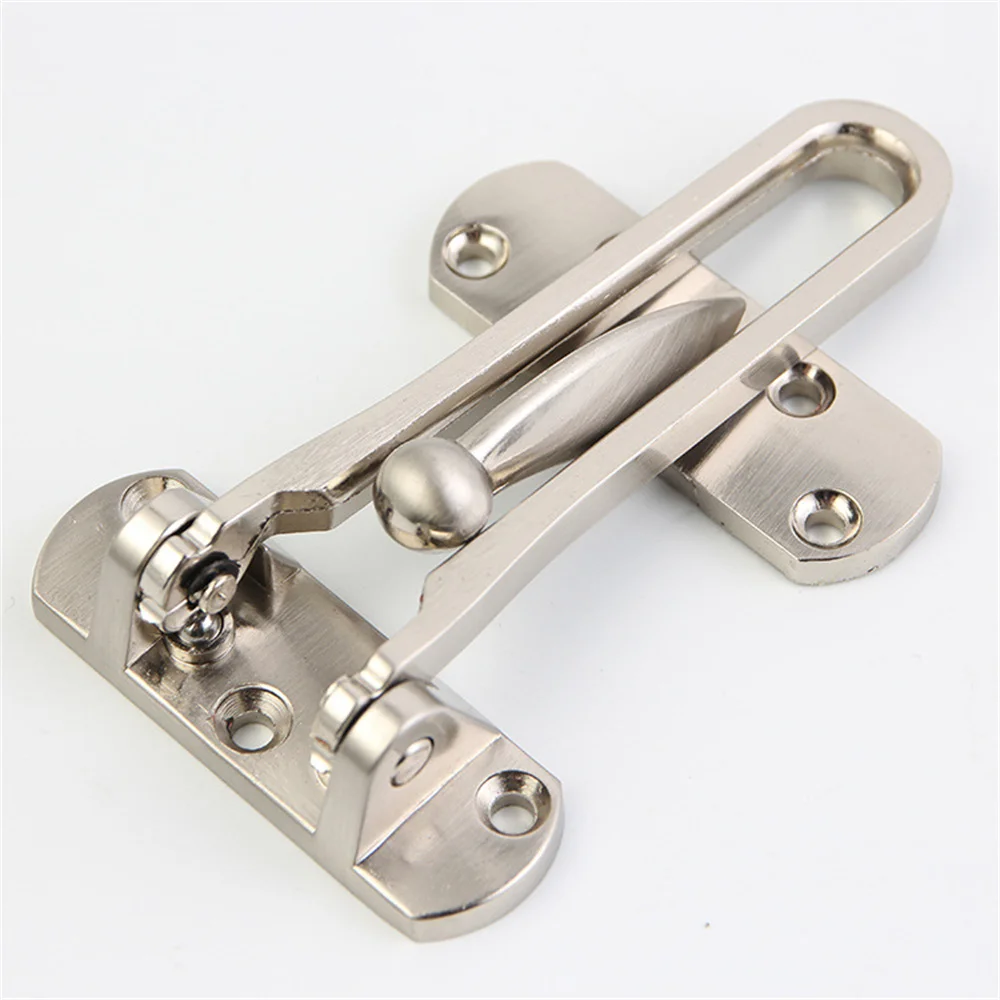 Description Picture 3 of itemZinc Alloy Door Security Safety Locks Strong Home Chain Lock Guard Catch Hasp Clasp Lock for Door Security Tools