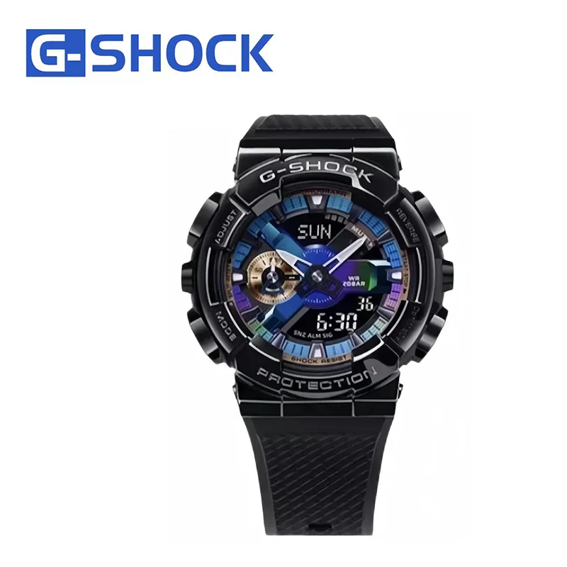 

Новинка, мужские часы G-SHOCK Series, спортивные водонепроницаемые часы со светодиодной подсветкой, многофункциональные модные шикарные часы с автоматическим календарем