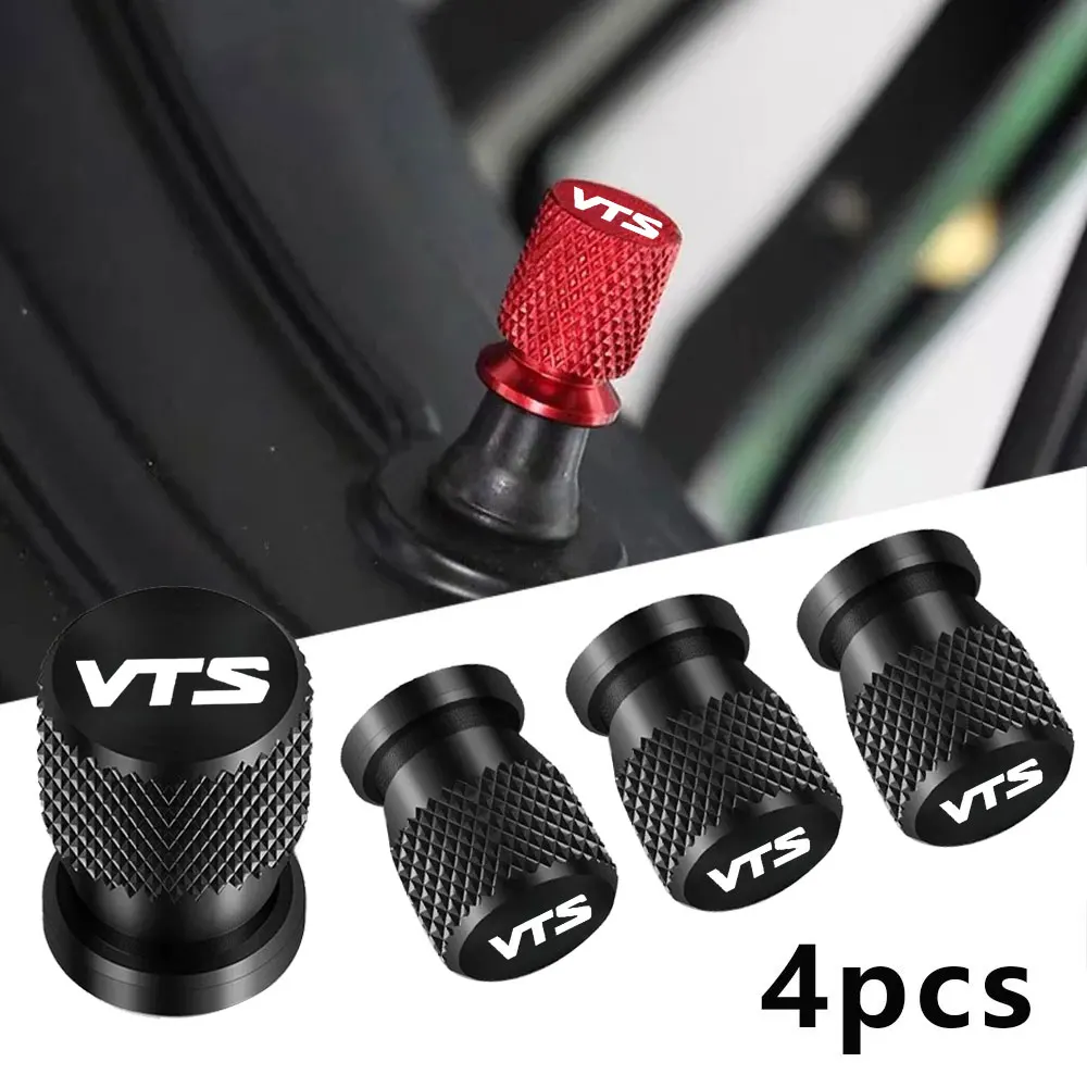 Sleek Car Wheel Tire Valve Caps with Custom Logo - Set of 4