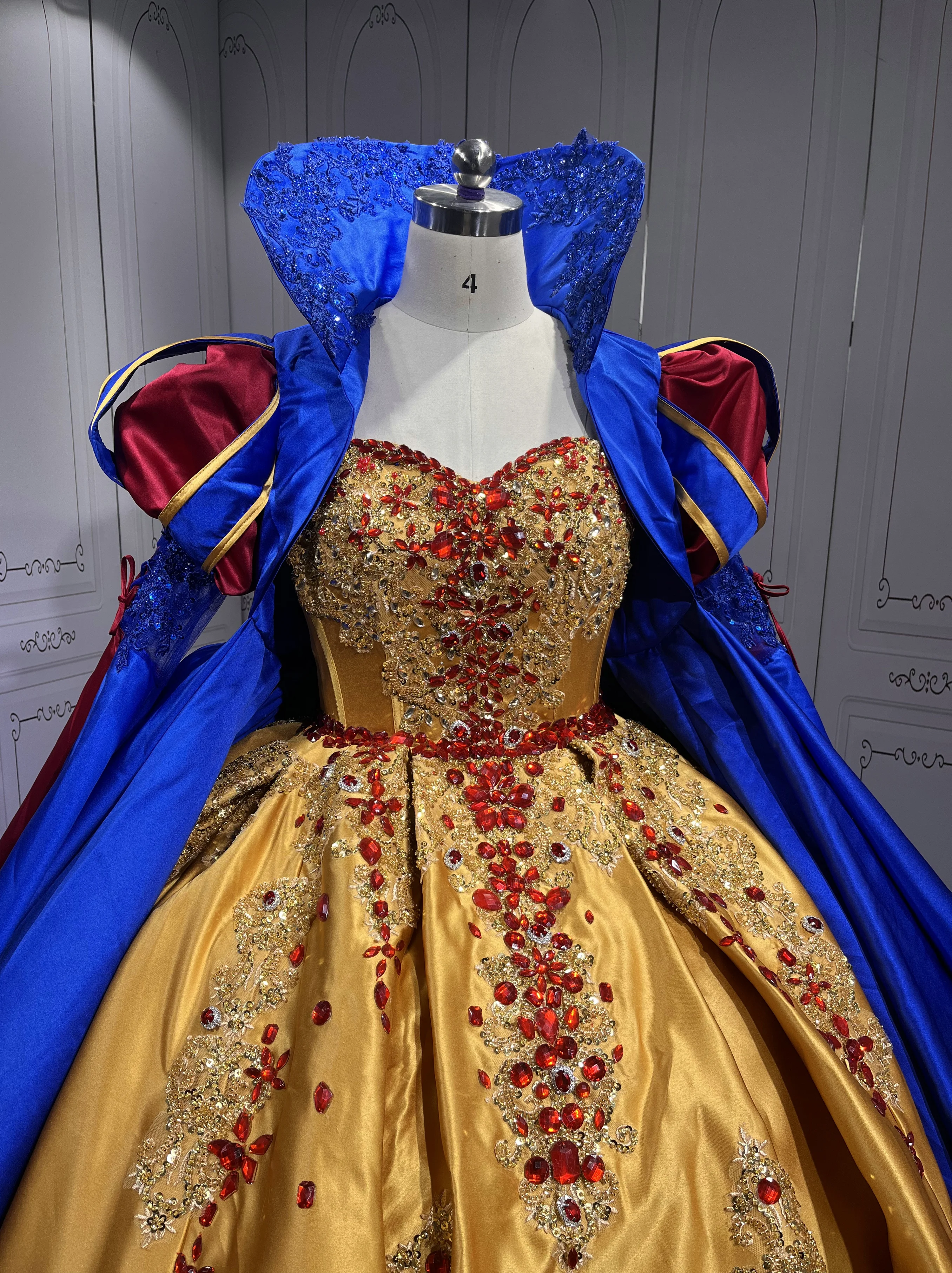 Snow White Quinceanera Dress Princess Sweet 15 16 Years Old