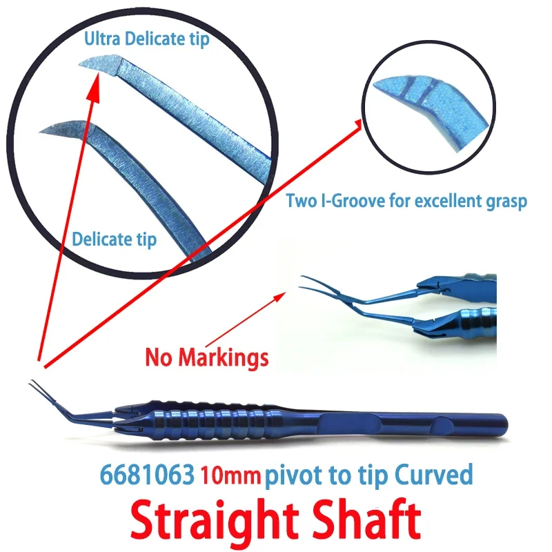 Capsulorhexis forceps Inamura capsulorhexis forceps Utrata forceps 2.2mm incision cross action oftalmologia instrumentos