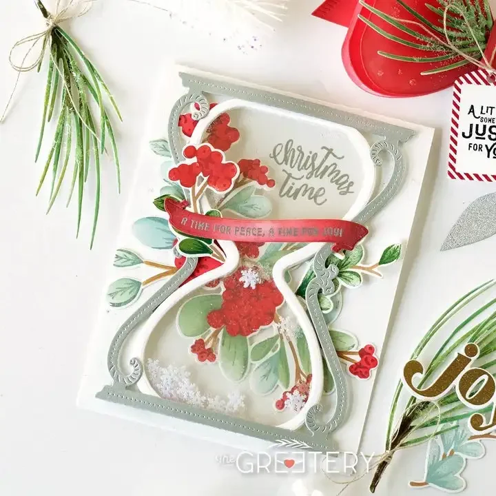 Opposites Attract Hot Foil Cutting dies And Stamps For Scrapbooking Stencil Embossing Mold DIY Paper Cards Craft