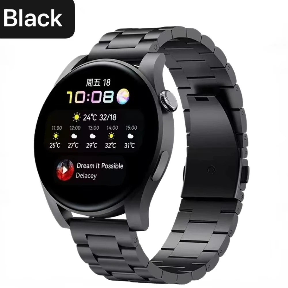 Premium Titanium Metal Bracelet Strap - 20mm/22mm Adjustable Band