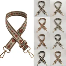 

Adjustable Nylon Bag Strap Jacquard Wide Crossbody Shoulder Bag Straps Women Handbag Handles Luggage Bag Accessories Handles