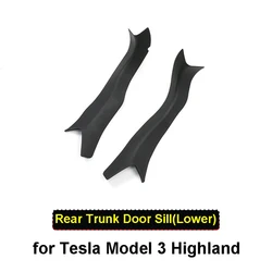 Premium Rear Trunk Door Sill Protector - Anti - Scratch Guard Strip (Corner Protetor)
