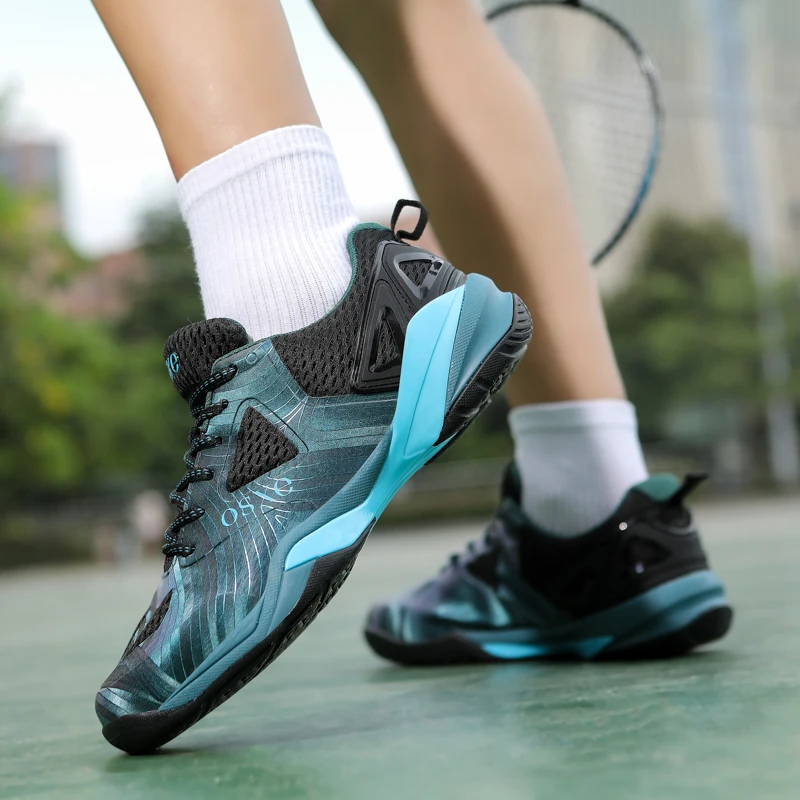 Description Picture 6 of item2023 Professional Tennis Shoes for Men Women Breathable Badminton Volleyball Shoes Indoor Sport Training Sneakers Tennis Men