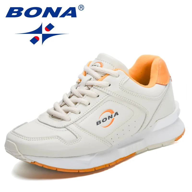 Women Fashion Running Shoes BONA Designers Brand Classics Sneakers Casual Walking Footwear Ladies Comfort womens sneakers running shoes
