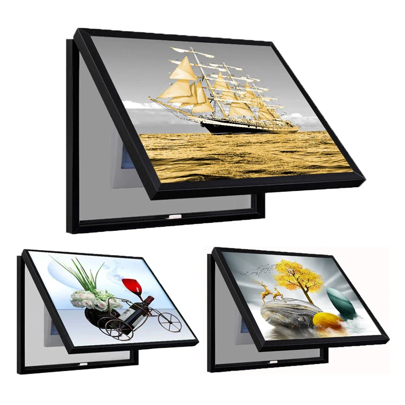 

Switch Box Electric Meter Cover Punch-Free Decorative Painting Minimalist Creative Art Mural Lift The Lid Decor Poster 40x30cm