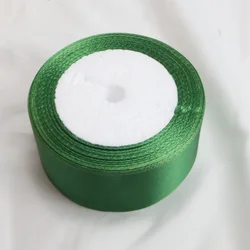 1 - Piece Satin Ribbon Craft Set (22 Meters, 40mm) - Assorted Colors for DIY, Gift Wrapping, and Bows (Dark green - 22m)