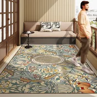 Large Balcony Carpet Waterproof Pvc Floor Mat Leather Non-slip Foot Mats Outdoor Carpetd Plant Flower Home Decoration Rug 1
