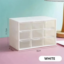 Vivid Desktop Organizer with All - In - One Storage and Divider Shelf (White)