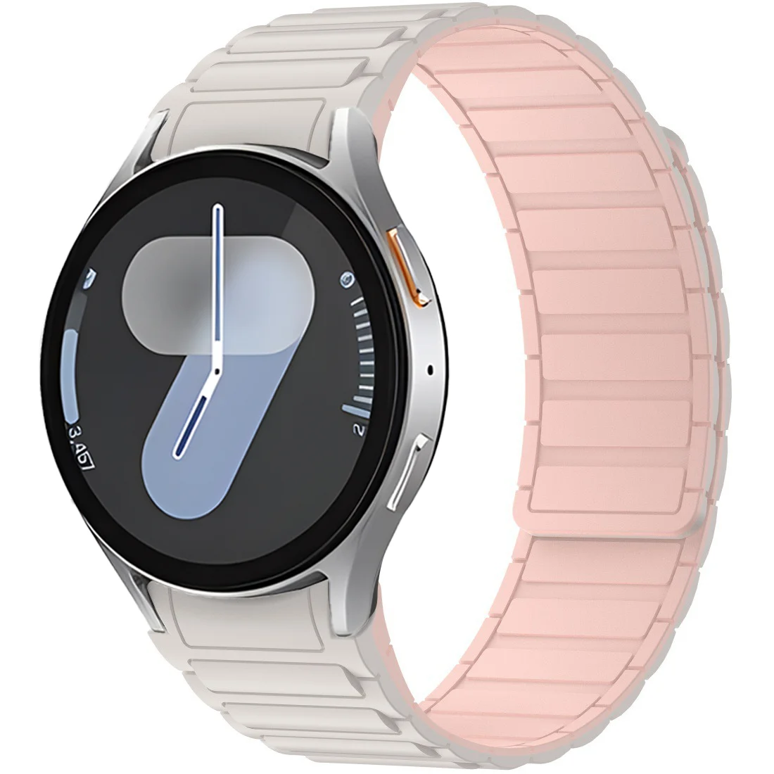 Enhanced Magnetic Silicone Strap - No Gaps, Comfortable Fit