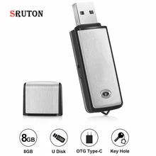 

SRUTON Digital Audio Voice Recorder Pen Charger Usb Flash Drive U-Disk Recorder Usb 2.0 Digital Voice Recorder Support 32GB