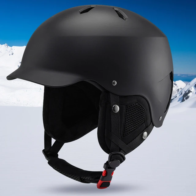 Casque de ski professionnel antichoc pour sports de neige en plein