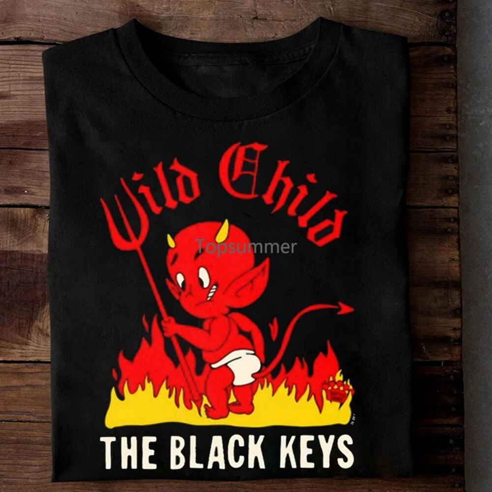 

New The Black Keys Wild Child Short Sleeve Unisex All Size Shirt 1N3532