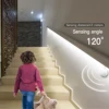 Smart PIR Motion Sensor Super Bright COB LED Strip Neon Light Auto ON/OFF 320leds/m Waterproof for Kitchen,Stair,Wardrobe Decor 6