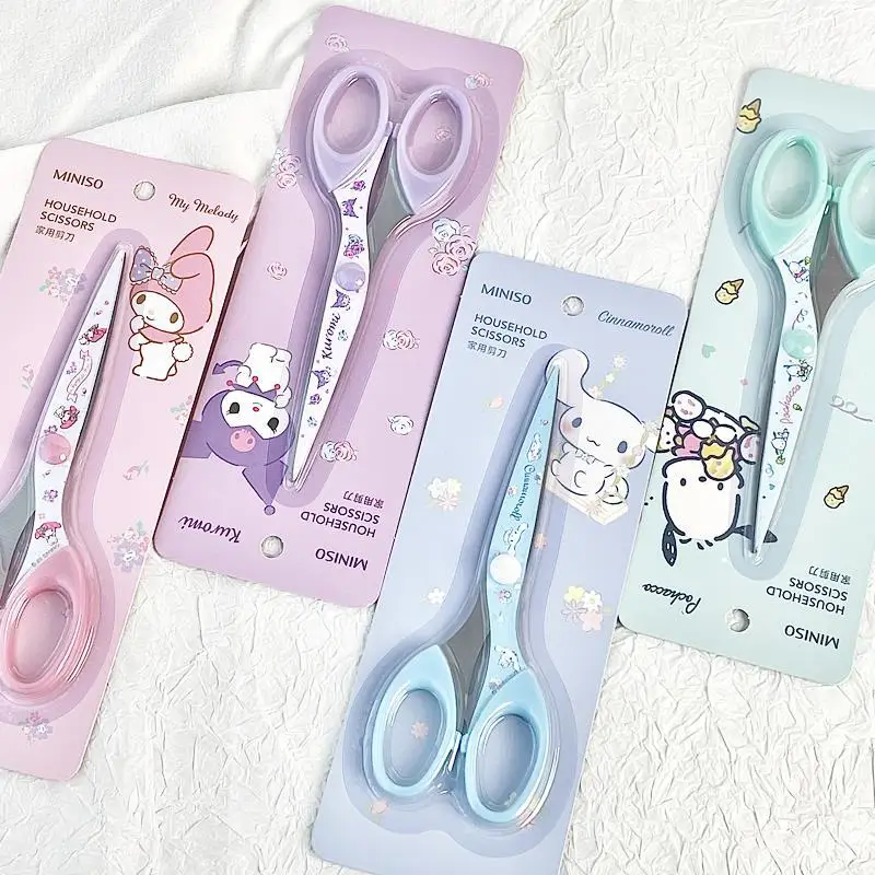 

Cinnamoroll Scissorsl My Melody Pochacco Sanrio Kawaii Cartoon Anime Student Household Office Supplies Girls Christmas Gifts