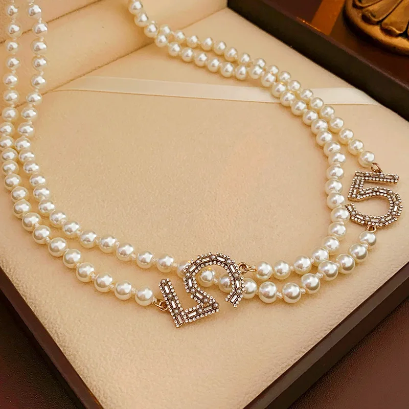 SOAR EAST  Luxury Fashion Pearl Beads Necklace Goods For Charm Women Jewelry  Halloween Gifts