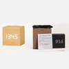 Wood Cube Voice Control Alarm Clock School Office Bedroom Table Decoration 270F 3