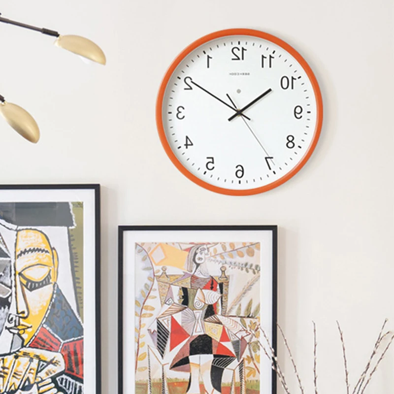 

Modern Classic Nordic Wall Watch design Living Room Luminous Silent Wall Clock Bedroom Metal Art relogio parede Home Decorating