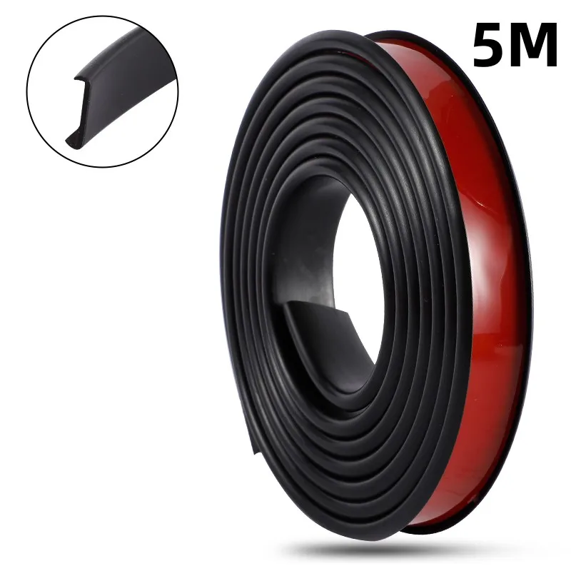 thumbnail image 1 of Cinta adhesiva para bordes en forma de U de 5 m, autoadhesiva, para muebles, mesas, sillas, tableros de madera, protectores de bordes de gabinetes, cinta decorativa para armarios de madera, 1 of 5