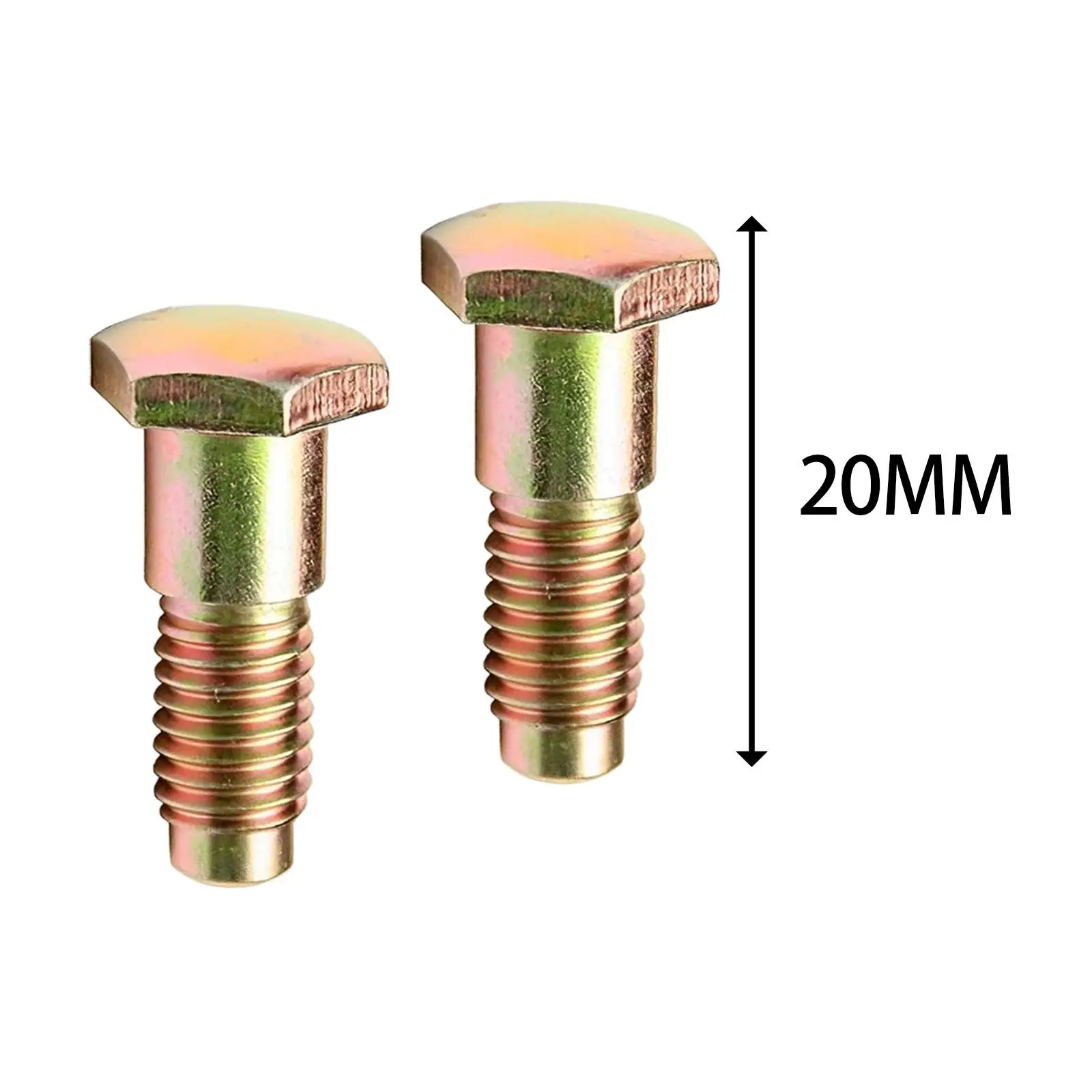 4Pcs Seat Belt Bolts Spare Parts Replaces Durable Easy Installation Metal Mounting Attachment Bolts for Chevrolet 1964-1981