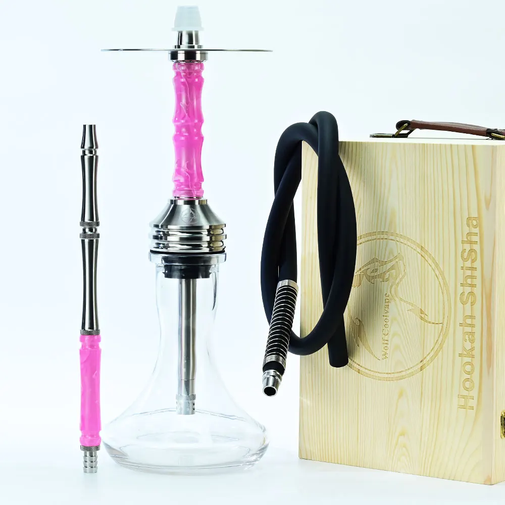 Hookah Shisha Set Premier Hookah pipe nargile 316ss resin Tube shisha pipe water for bars Premier