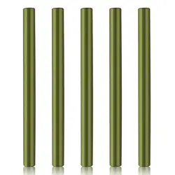 Elegant DIY Wax Seal Sticks for Crafting and Gift Decoration (Green gold)