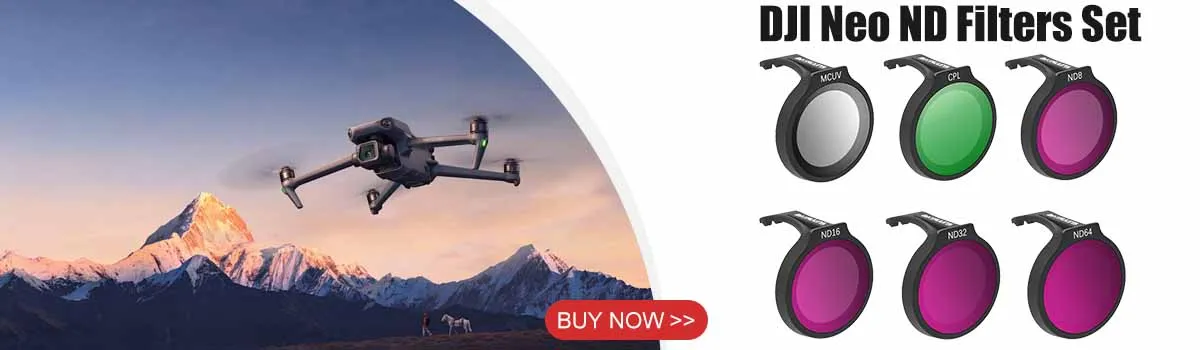 Description Picture 2 of itemLens Filter For DJI Neo ND Filters Set Drones Lens Filters Kit CPL MCUV HD Optical Glass Camera Filter For DJI Neo Accessory