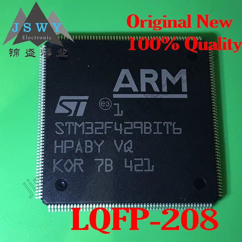 

1~5PCS STM32F429BIT6 STM32F429 LQFP-208 ARM Cortex-M4 32-bit Microcontroller MCU 100% brand new original stock Free shipping