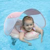 Swimbobo Baby Float with Canopy Kids Swim Pool Accessories  Summer Toys Inflatable Float Waist Floating r Kids Swim Training 2