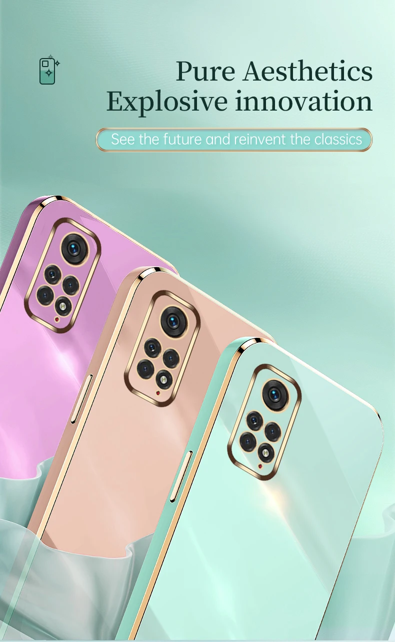 Beschichtung Textur Hülle für Xiaomi Redmi Note 11 Hüllen für Redmi Note 11S 10S 10 11 Pro Plus 5G Handyhülle Coque Capa_voghion.com