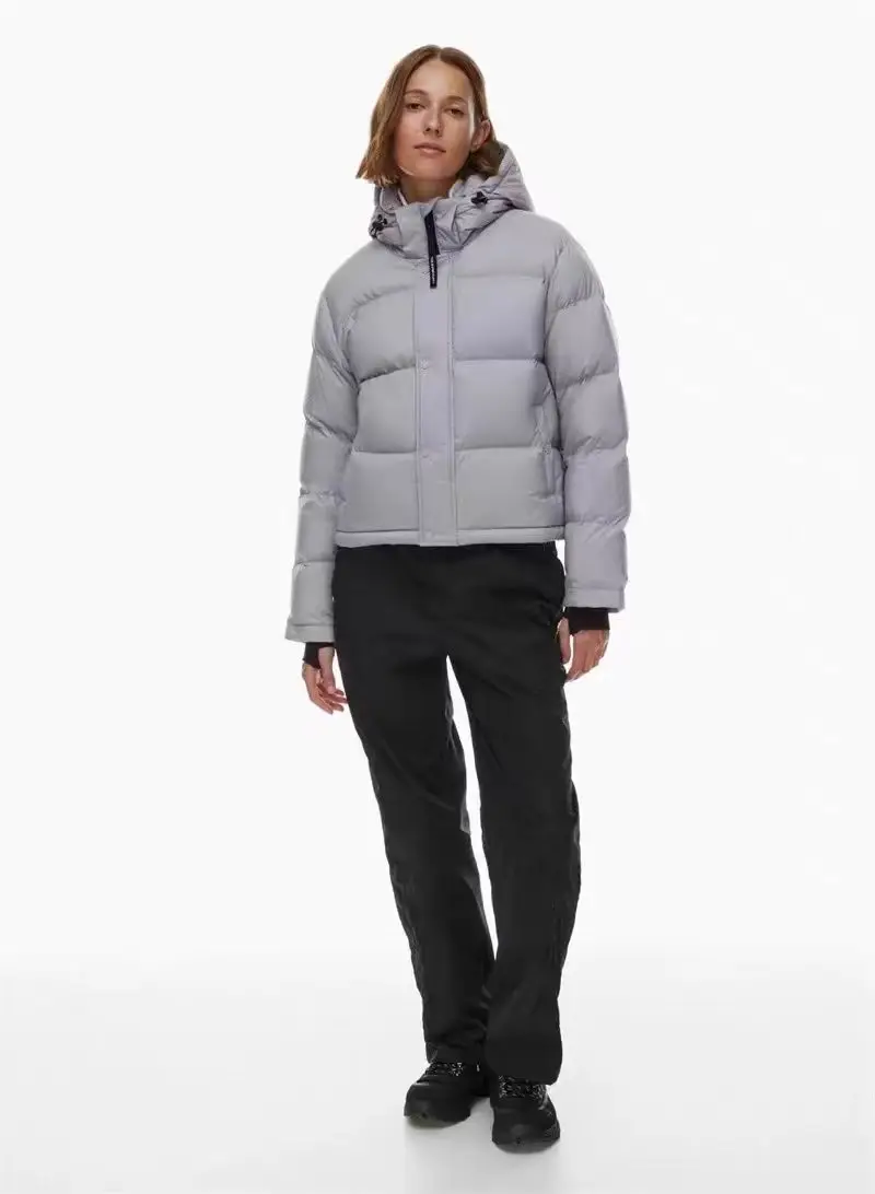Aritzia Puff Ruby Same Style Winter Warmth 90 White Goose Down Blue Bread Jacket Down Jacket Female