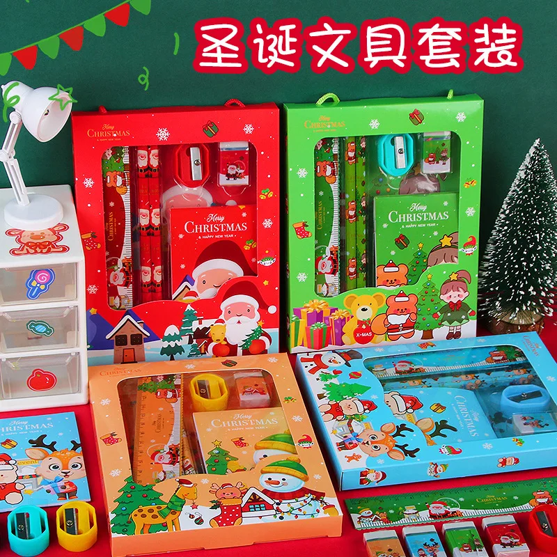 2022CartooncuteChristmasgiftstationerysetchildrenssmallgifts