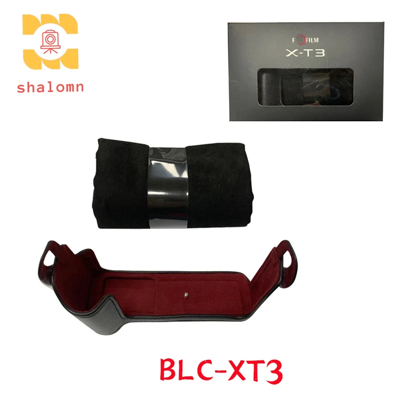 New Original BLC-XT3 Leather Camera Bag for Fujifilm X-T3 XT3 Protective Case Durable Bag for Camera Storage And Transport