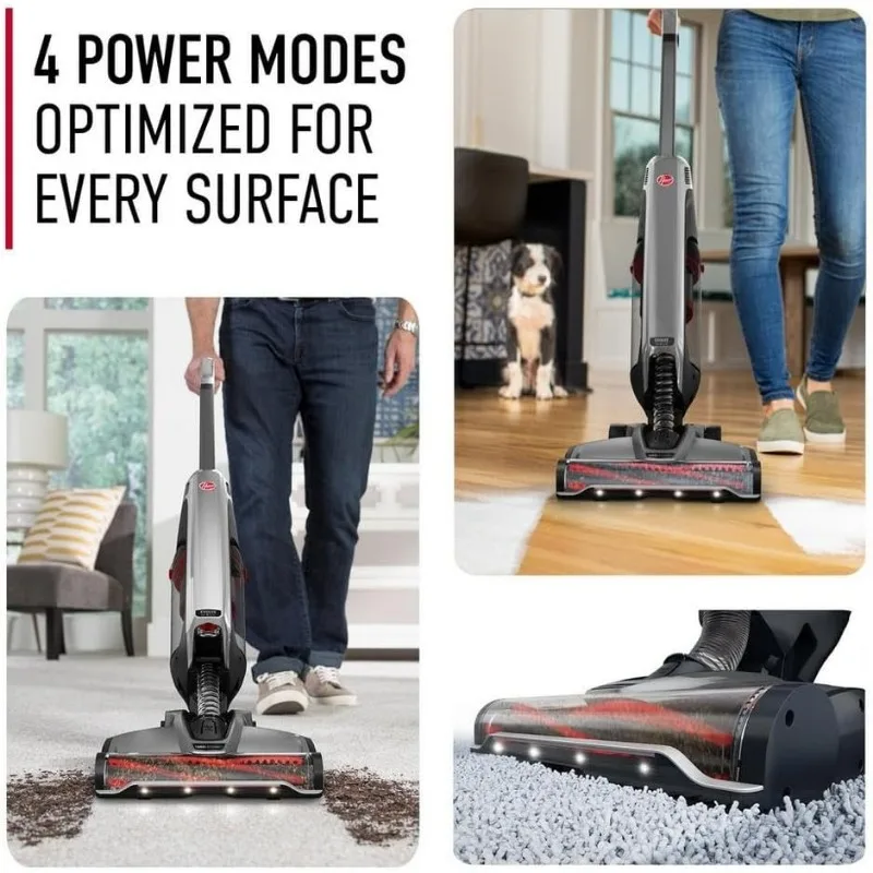 Hoover ONEPWR Evolve Pet Elite Cordless Upright Vacuum Cleaner, for Carpet and Hard Floor,Portable, Lightweight,Superior Suction 5