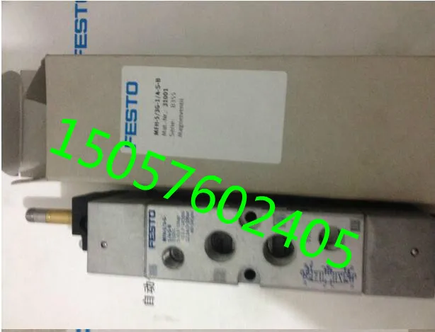 

Original And Genuine Festo Solenoid Valve 31001 MFH-5/3G-1/4-S-B In Stock