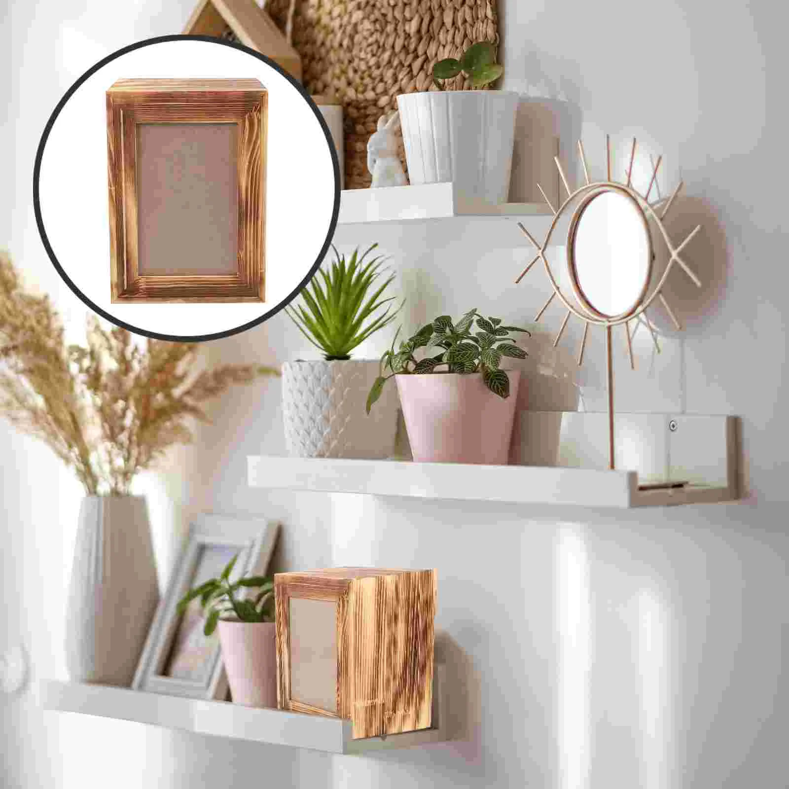 

Pet Ash Container Ashes Wooden Holder Bone Urn Exquisite Memorial Cat Cremation Urns for Picture Frames