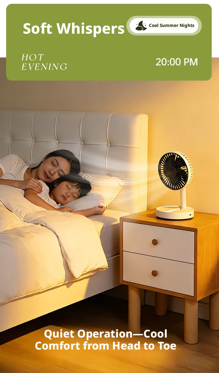 Portable Foldable Usb Desktop Fan For Dormitory And Office_voghion.com