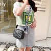 Fashion Women's Small Crossbody Bag PU Leather Messenger Bags Zipper Handbags Luxury Designer Purse Summer Travel Bag for Female 6